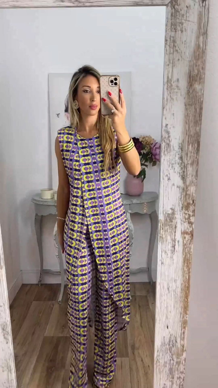 SKYE – PRINTED COMFY SUIT