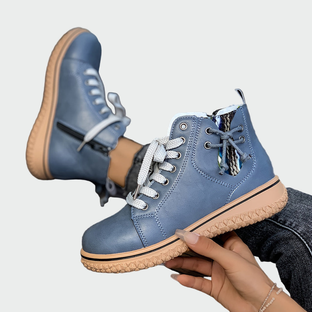 Sophie | Orthopedic Leather Ankle Boots