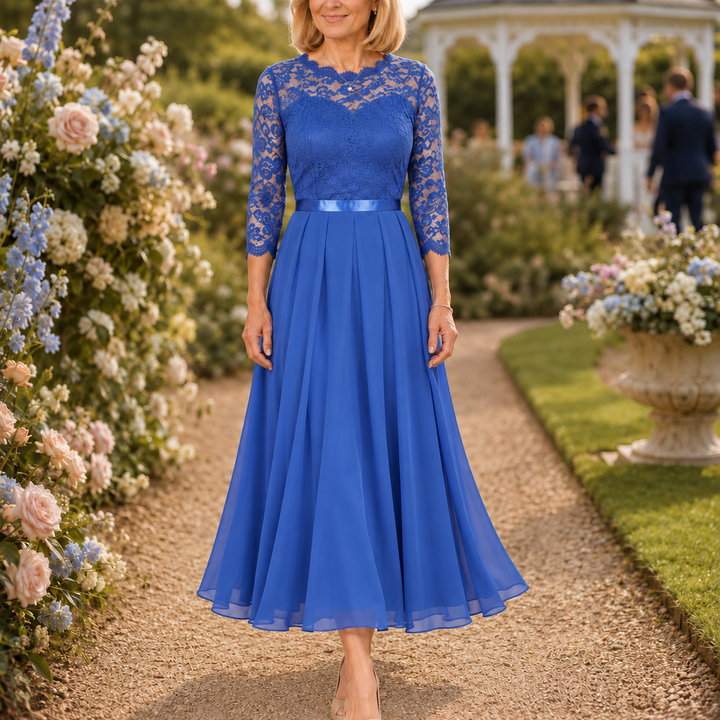Composure The Lace Maxi That Falls Into One Long Line - Elena Harper