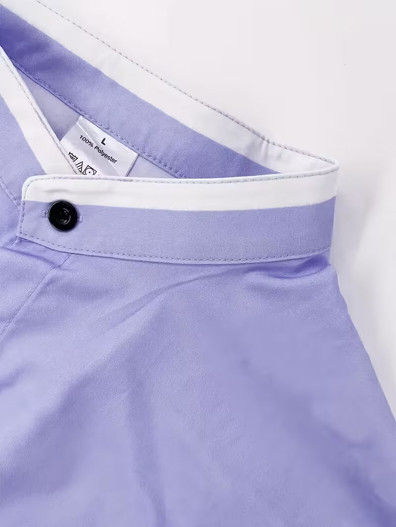 ELENA HARPER™  |  GRANDPA CONTRAST SHIRT FOR MEN