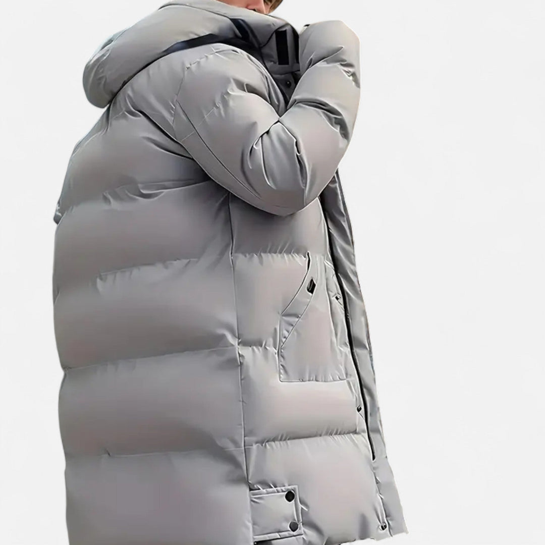 Men's Warm Hooded Winter Jacket for Ultimate Cold Weather Comfort