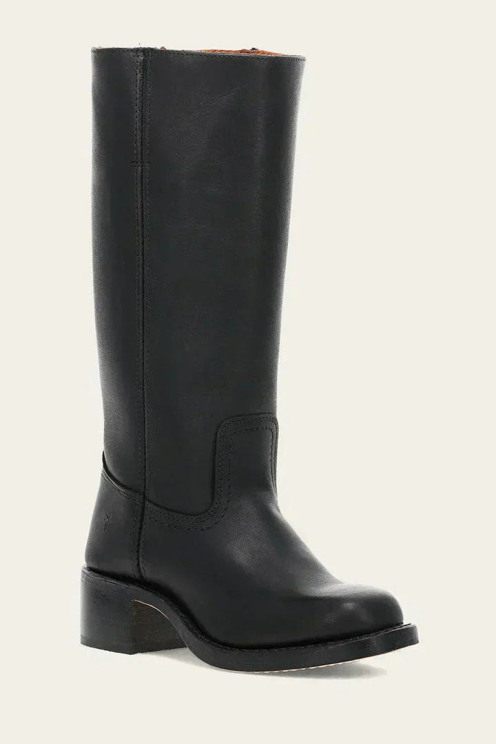 Lena | Women's Knee-High Boots Slim Fit Structured Heel
