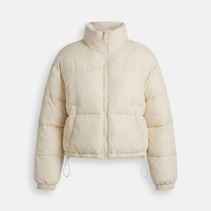 Frieda | Women's Short Stand-Up Collar Winter Jacket Quilted Puffer Jacket