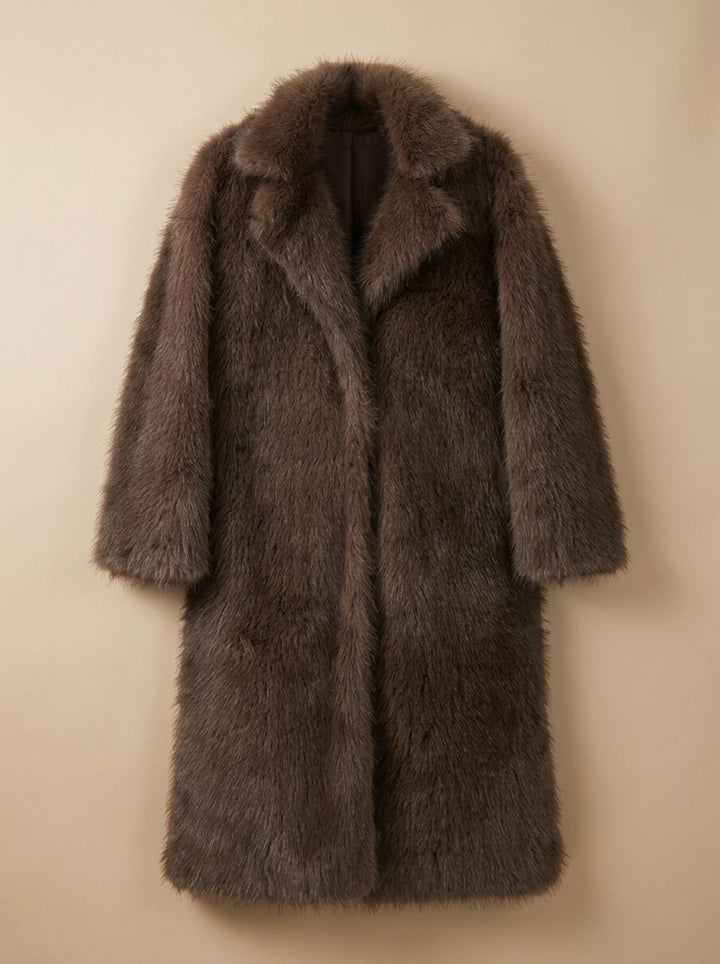 Yara | Women's Long Faux Fur Coat Winter Jacket