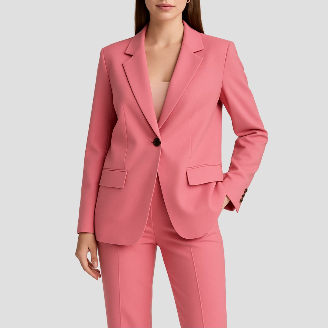 Lisa | Women's Tailored Two-piece Crepe Blazer Set