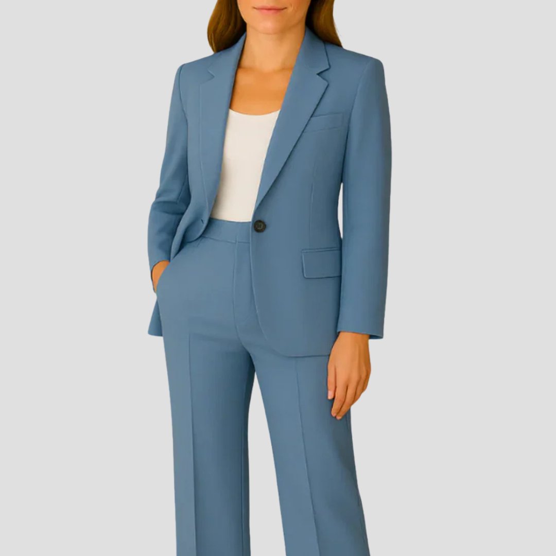 Lisa | Women's Tailored Two-piece Crepe Blazer Set