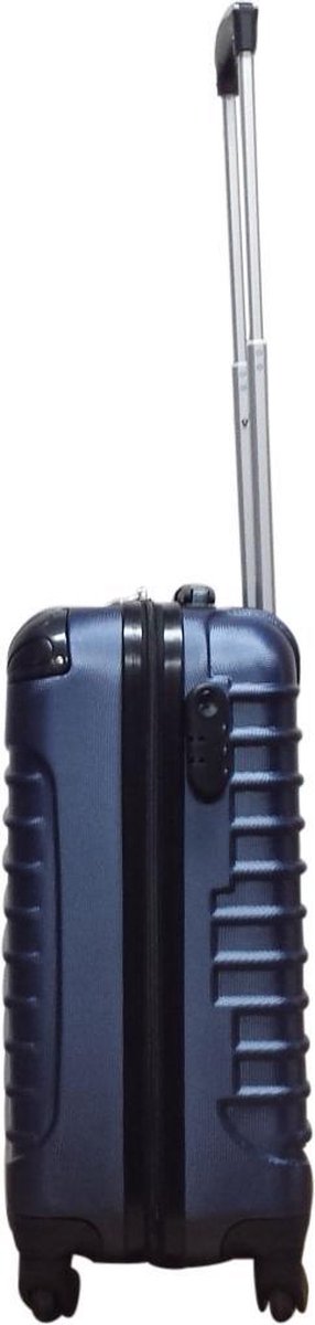 Dark Blue 2-Piece Hard Shell Luggage Set for Travel