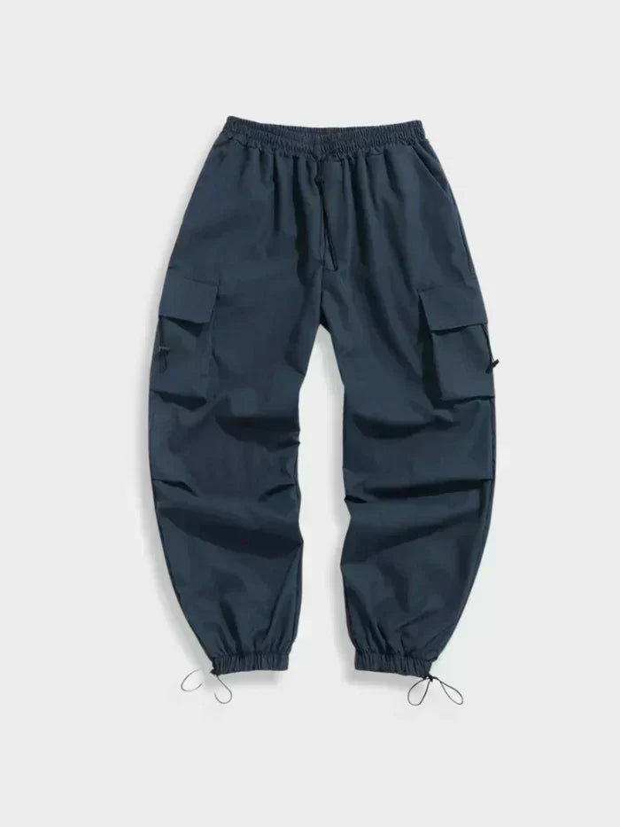 Michael | Men's Winter Wide Cargo Street Pants