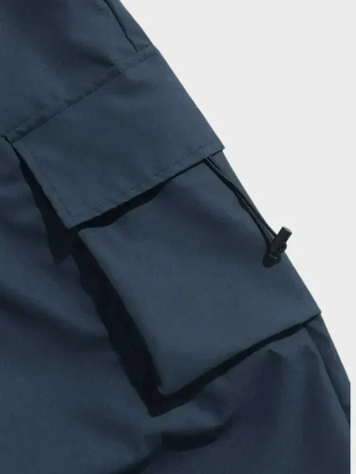 Michael | Men's Winter Wide Cargo Street Pants