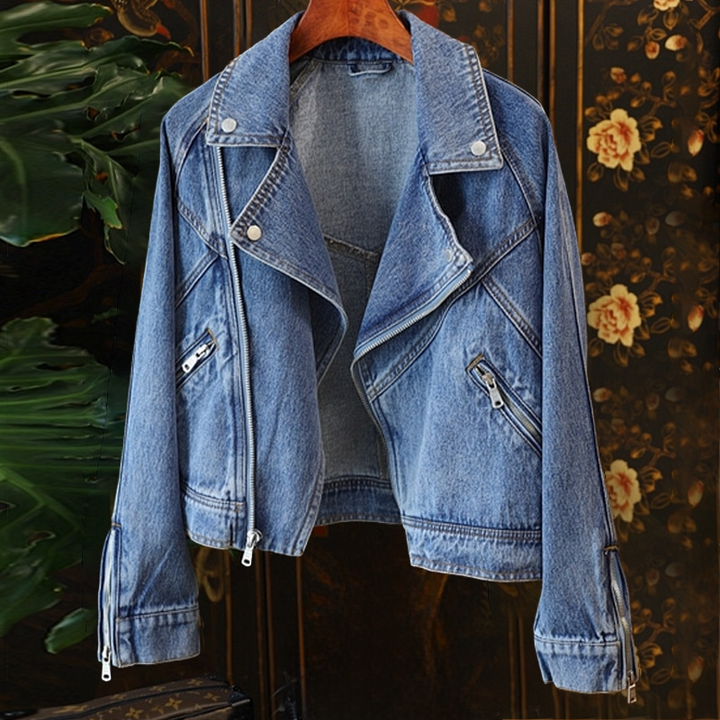 Lilliene Fashion Denim Jacket - Elena Harper