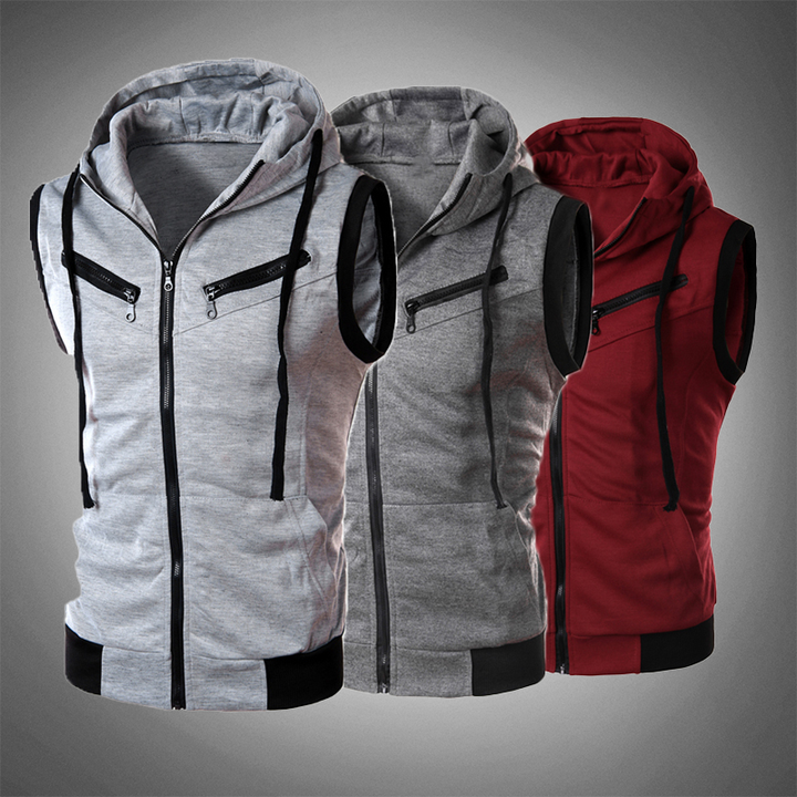 Slim-Fit Brazilian Vest with Hood - Elena Harper