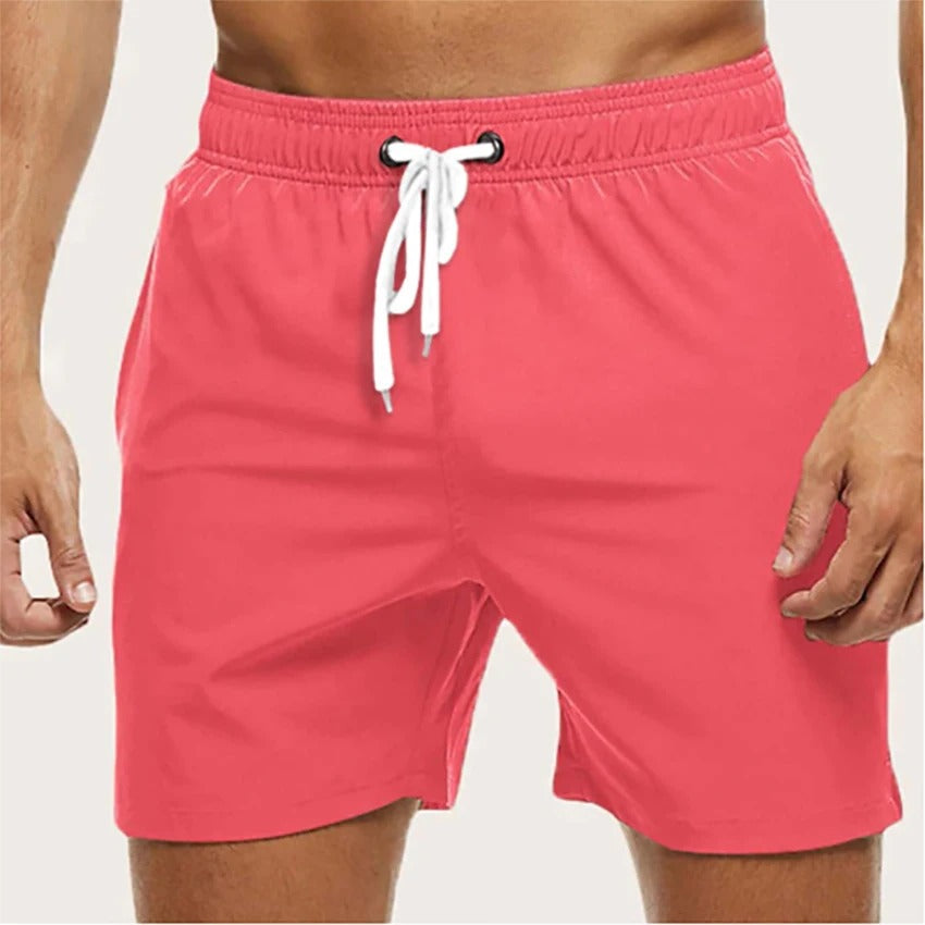 Quick Dry Swim Shorts Beach Swim Trunks For Men