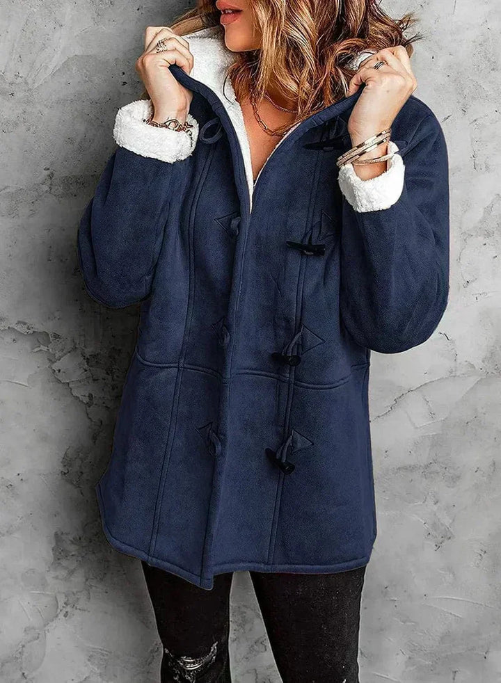AUTUMN – COZY TOGGLE HOOD JACKET