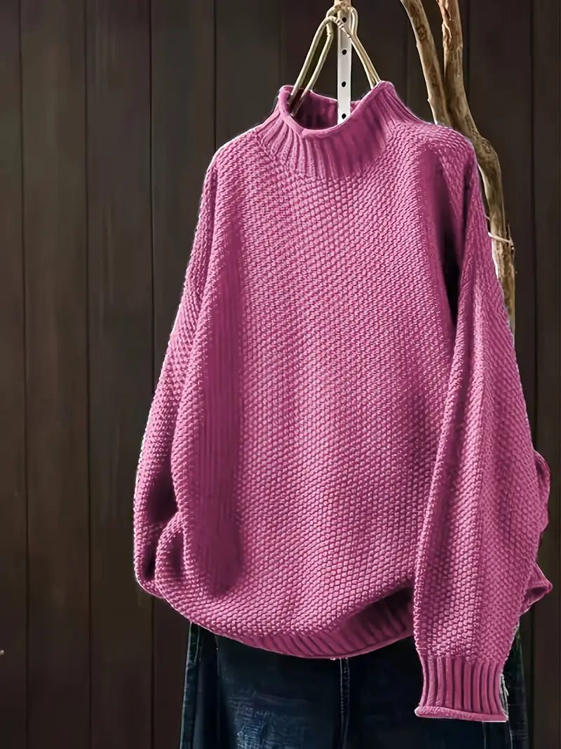 Suvey Comfortable Knit Sweater - Elena Harper