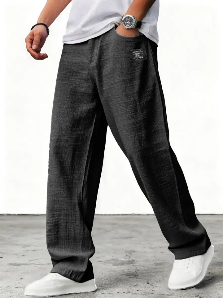 Laurent Monaco Relaxed Pants for Men, view 5 - Elena Harper