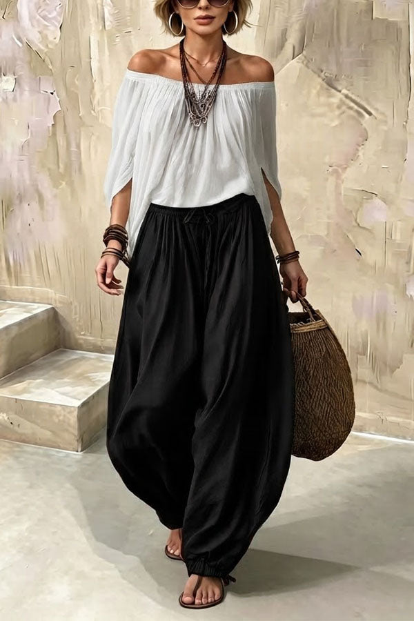 Elena Boho Chic Two-Piece Set
