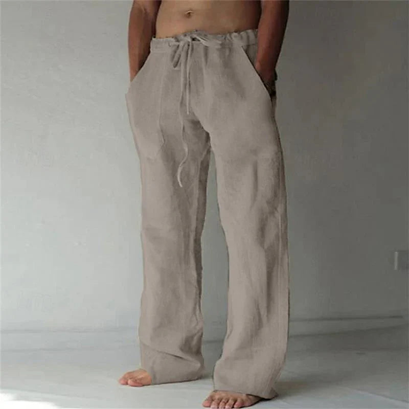 Dean | Men's Drawstring Wide Leg Pants