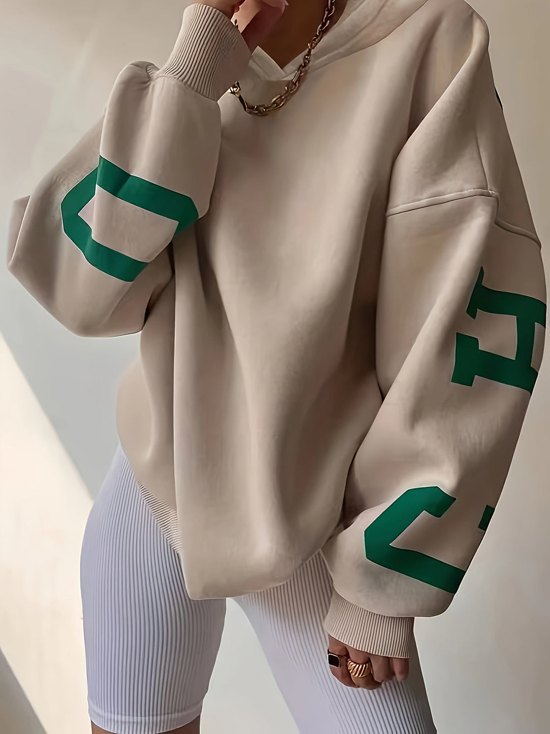 Cameron - Oversized Printed Hoodie