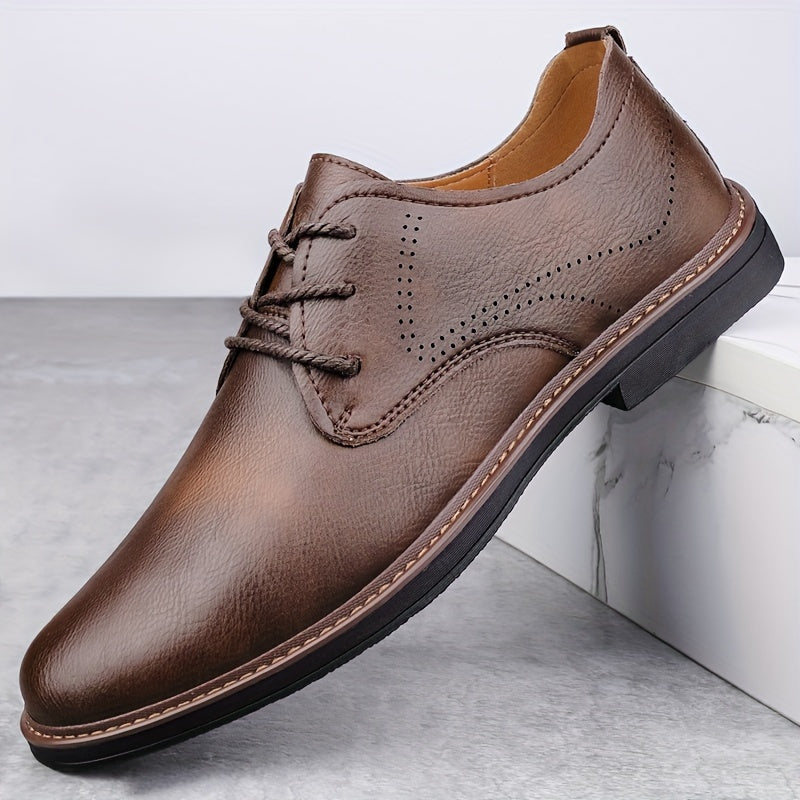 Men's Grained Derbies