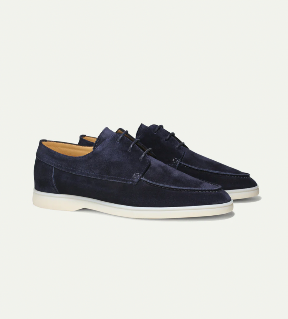 Men's Moccasin Toe Derby Shoes