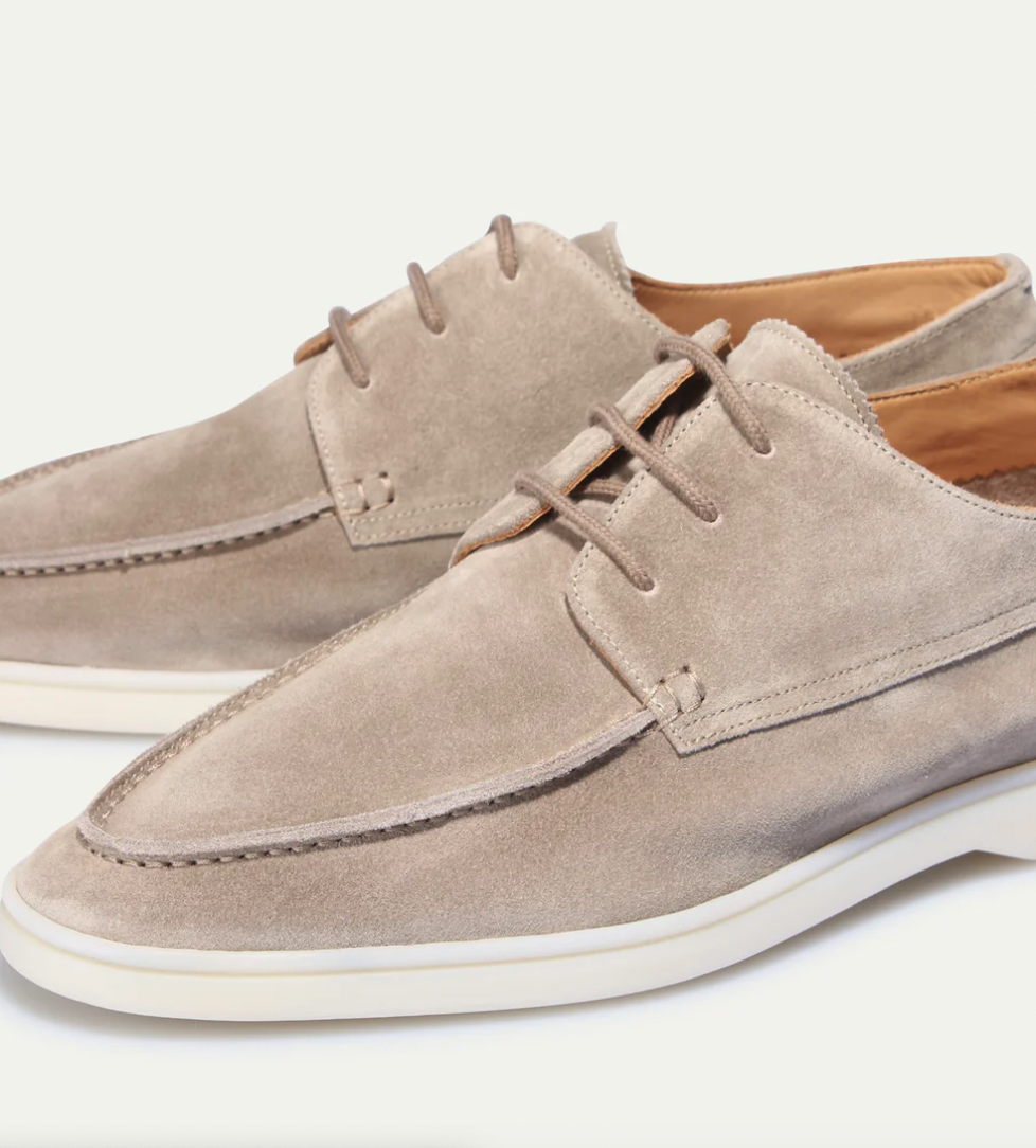 Men's Moccasin Toe Derby Shoes