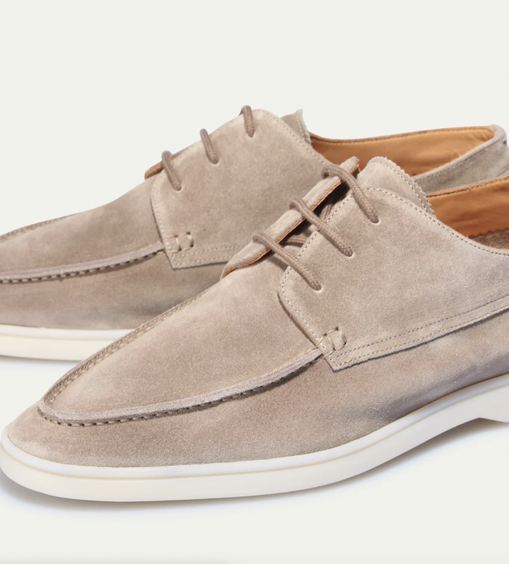 Men's Moccasin Toe Derby Shoes