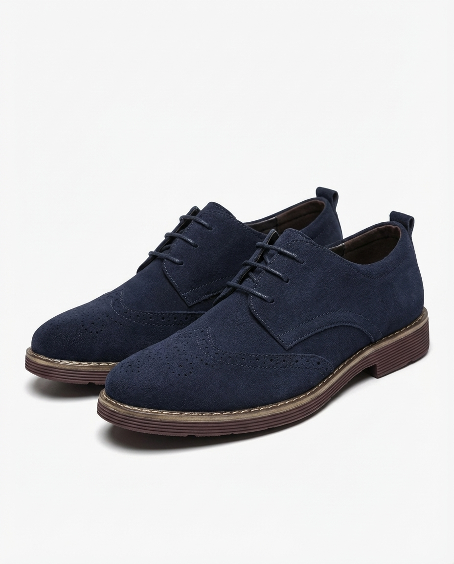 Men's Perforated Derbies