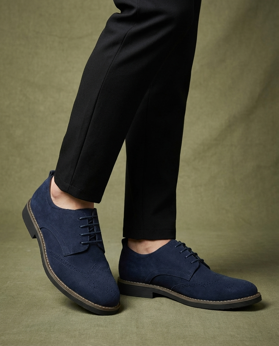 Men's Perforated Derbies