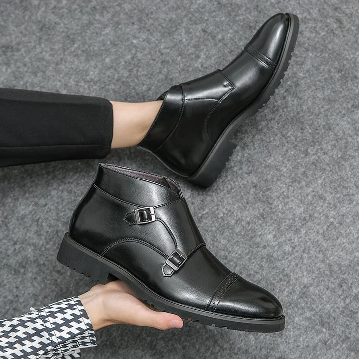 LAURENT MONACO | DOUBLE BUCKLE BOOTS
