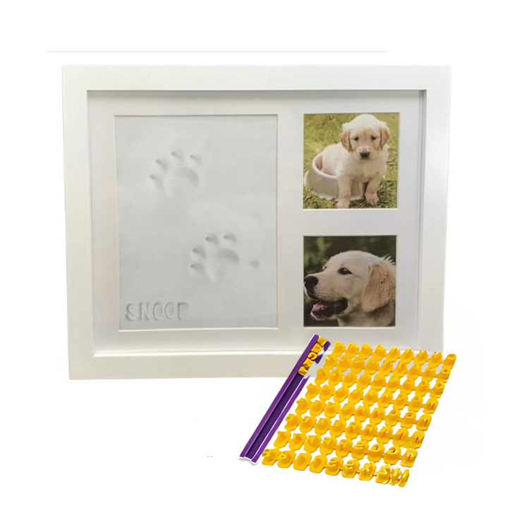 Pet Memory Paw Print Keepsake Kit for Dogs & Cats