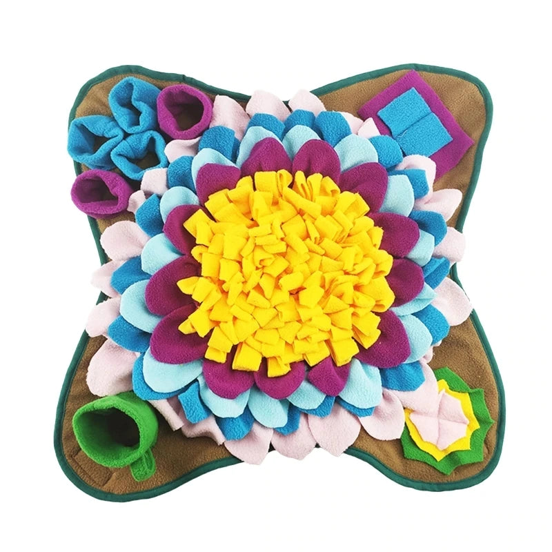 Dog's Interactive Treat Snuffle Mat for Mental Stimulation