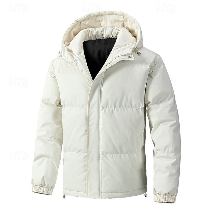 Antoine - Elegant Short Quilted Down Jacket