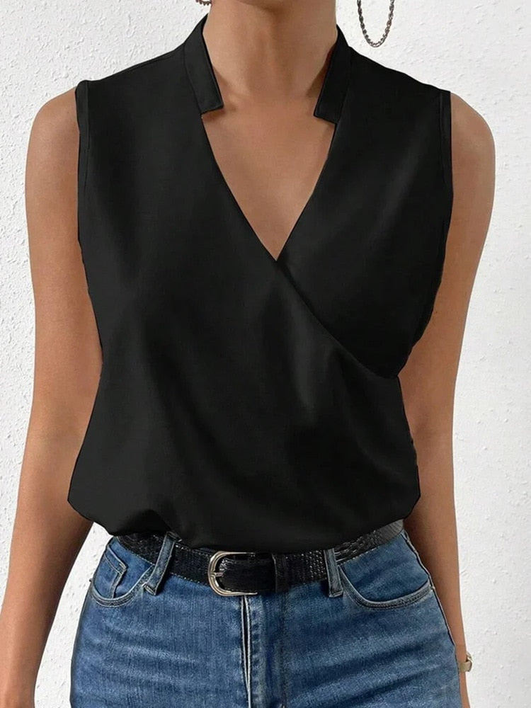 Emma | Stylish Casual V-Neck Top