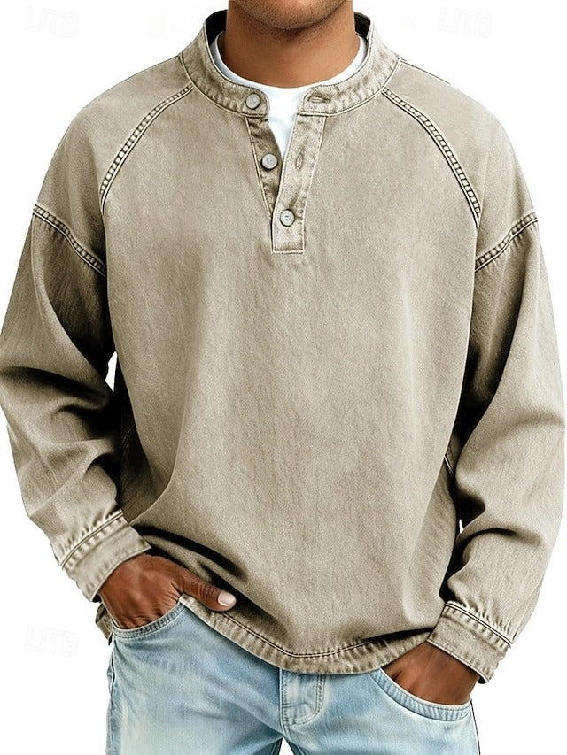 ELENA HARPER™  |  HENLEY SHIRT FOR MEN
