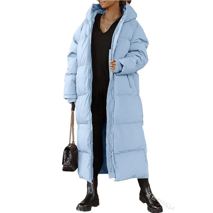 Aurélie - Elegant Long Oversized Down Jacket