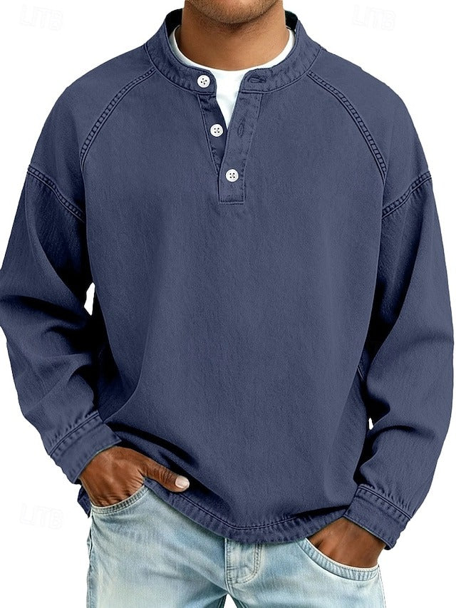 ELENA HARPER™  |  HENLEY SHIRT FOR MEN