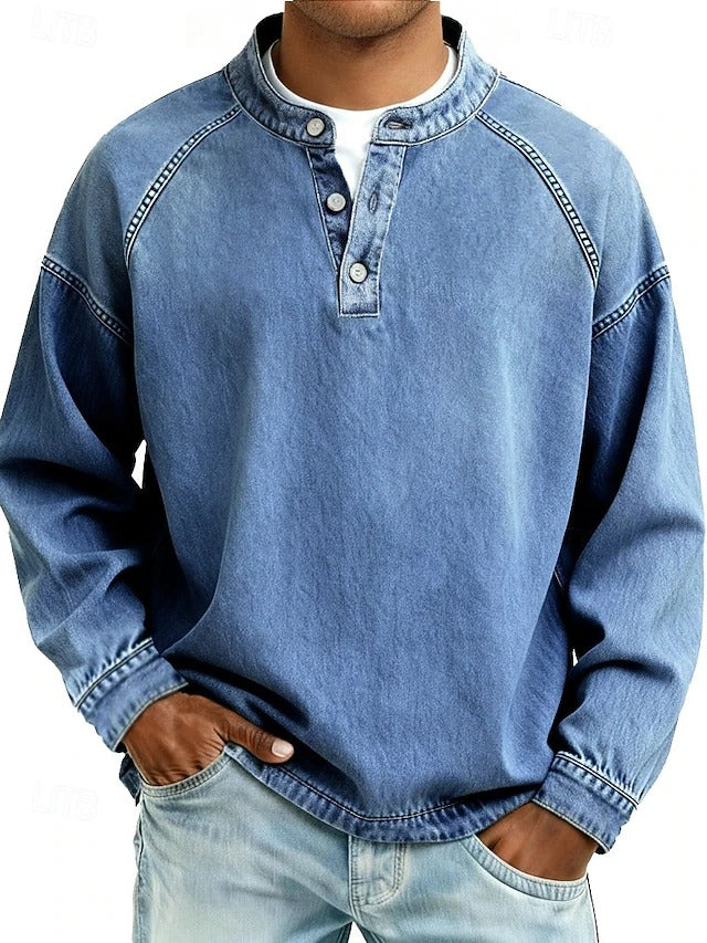 ELENA HARPER™  |  HENLEY SHIRT FOR MEN