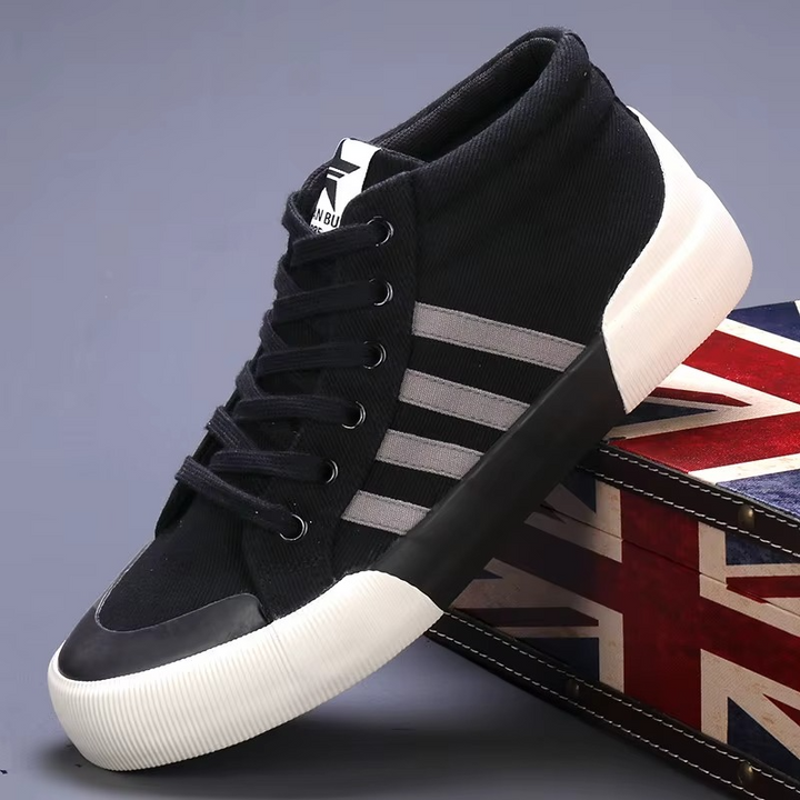 High Canvas Shoes for Men - Elena Harper