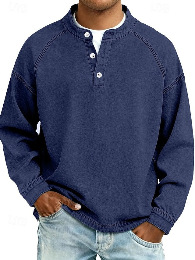 ELENA HARPER™  |  HENLEY SHIRT FOR MEN