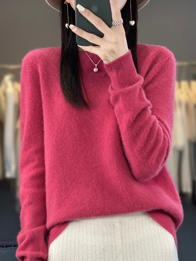 Anette Cozy Cotton Sweater - Elena Harper