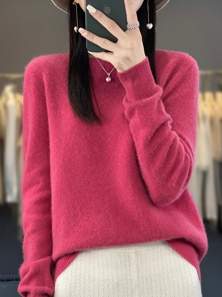 Anette Cozy Cotton Sweater - Elena Harper