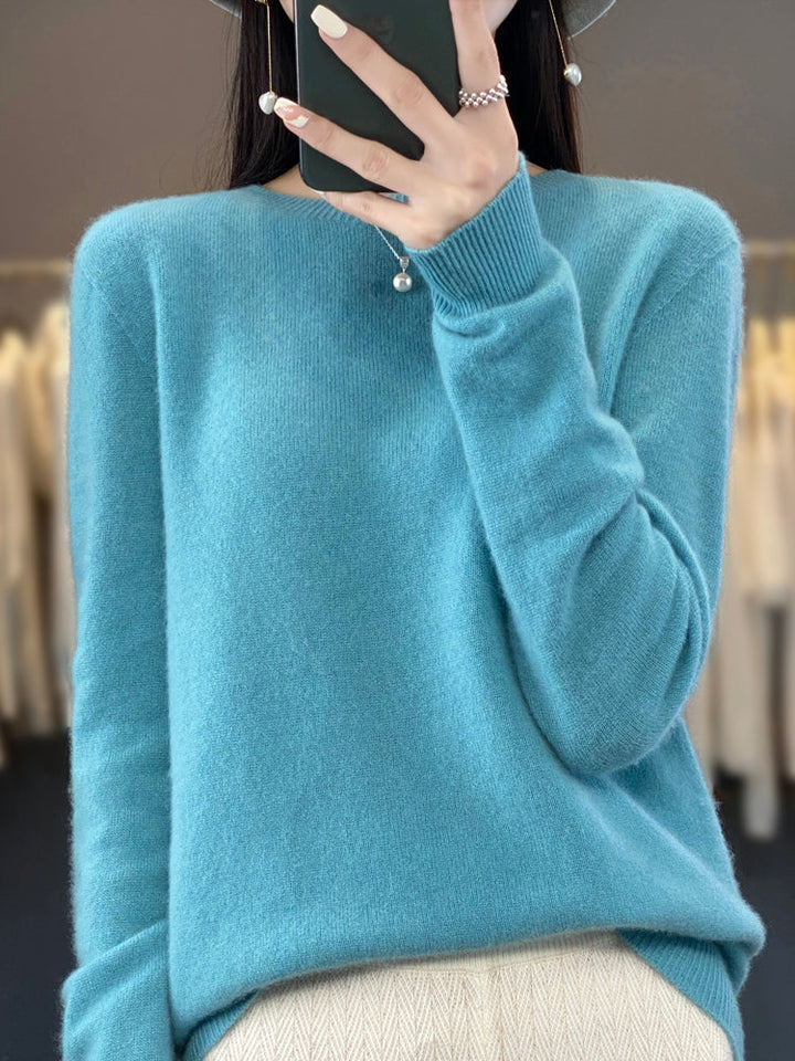 Anette Cozy Cotton Sweater - Elena Harper