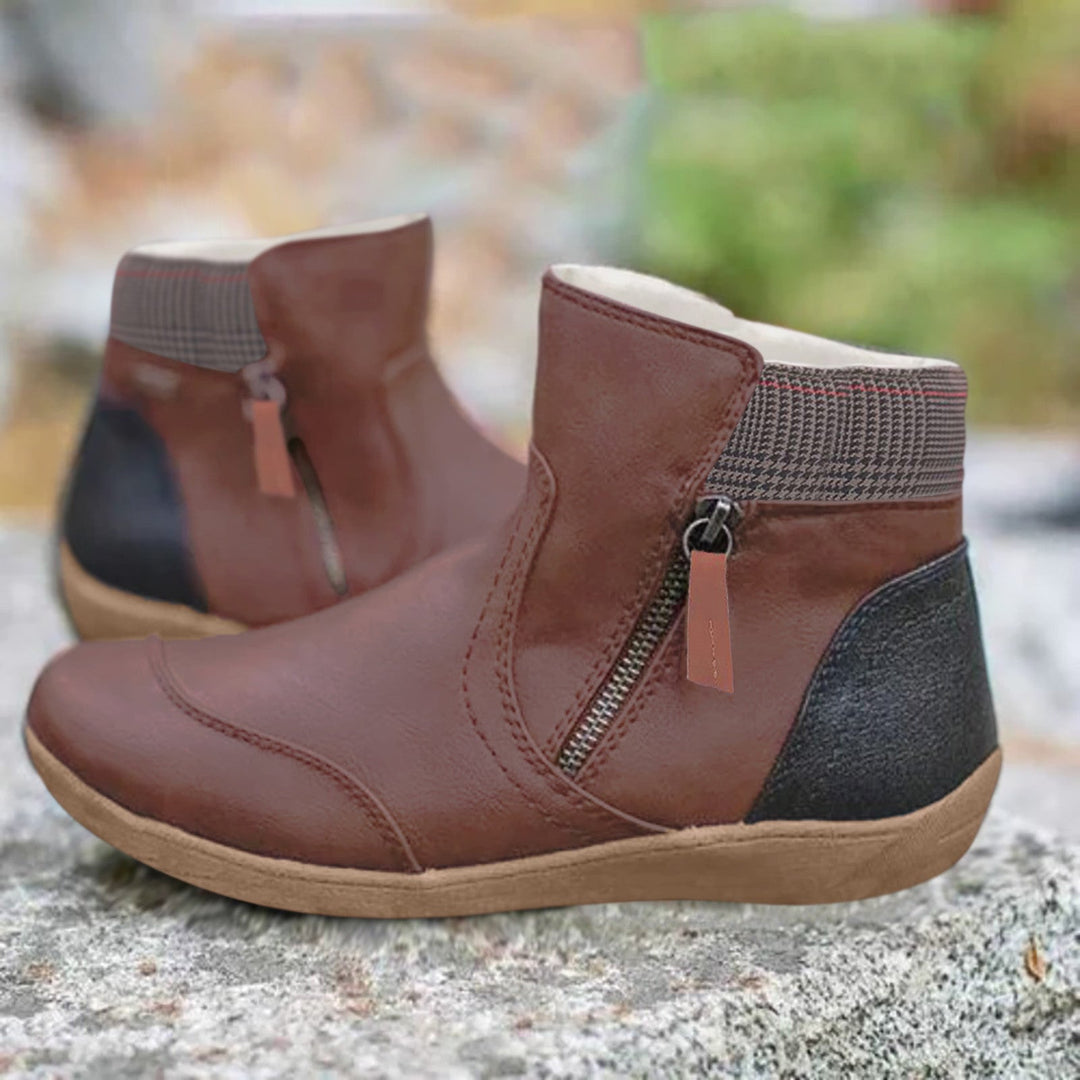 UNICE - Women's orthopedic boots with double zipper