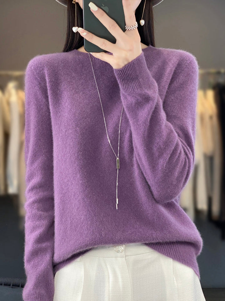 Anette Warm Sweater for Cold Days, view 3 - Elena Harper