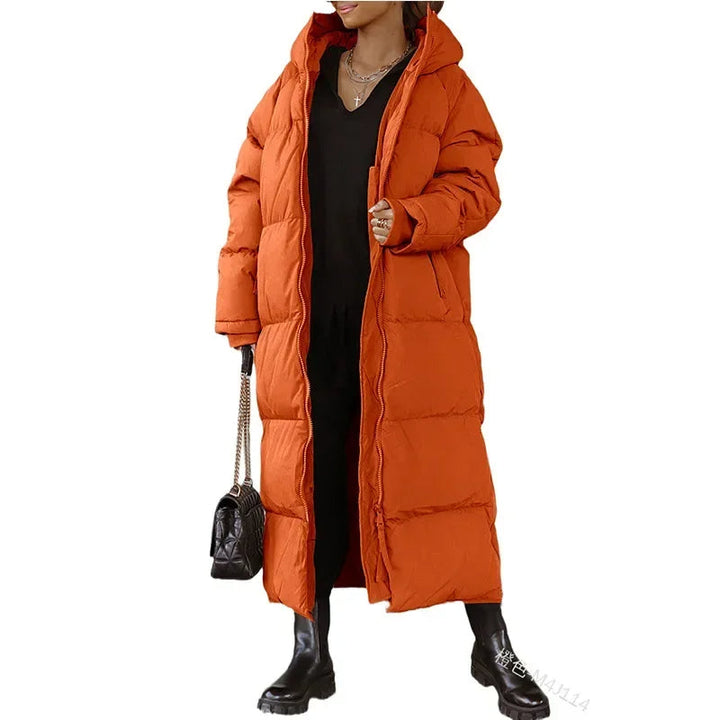 Aurélie - Elegant Long Oversized Down Jacket