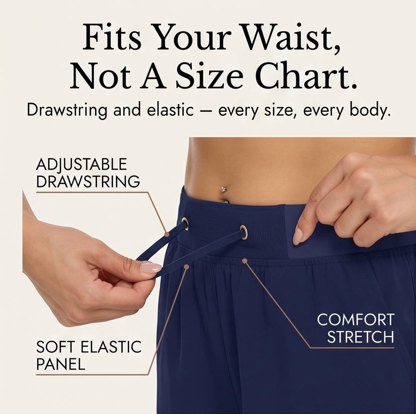Breezella Lightweight Quick-Dry Cargo Shorts - Elena Harper