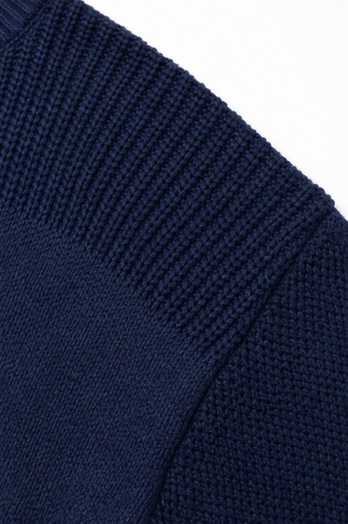 Cozelin Ribbed Knit Dropped-Shoulder Oversized Sweater - Elena Harper