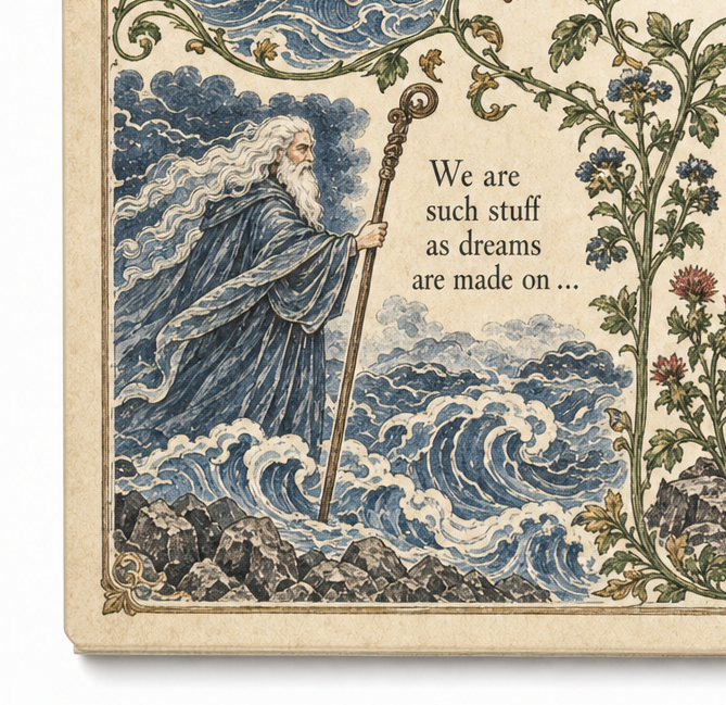 Bardwell A Shakespearean Year Illustrated Wall Calendar - Elena Harper