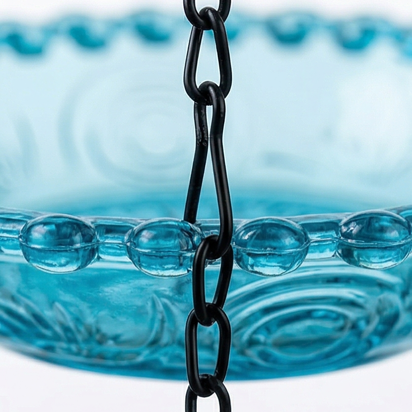 Avielle Vintage Hanging Bird Feeder and Bath - Elena Harper