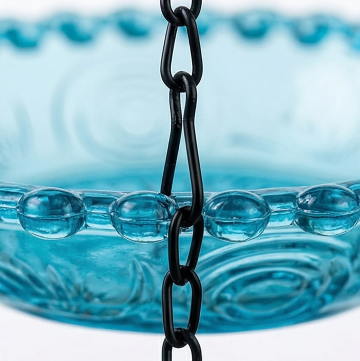 Avielle Vintage Hanging Bird Feeder and Bath - Elena Harper